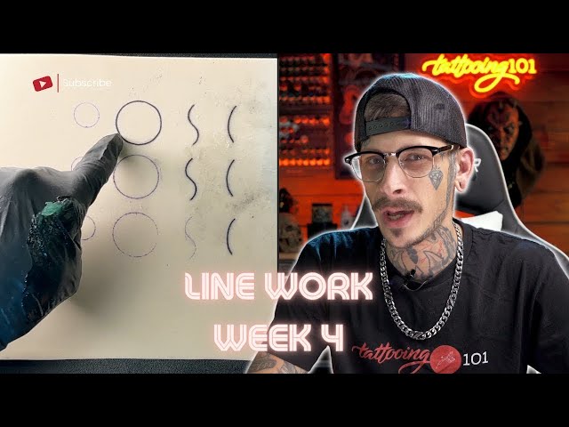 Tattoo Line Work Tutorial | Week 4 - Circles