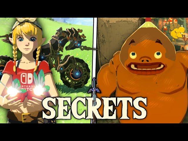 Les SECRETS INÉDITS de Zelda Breath Of The Wild !!