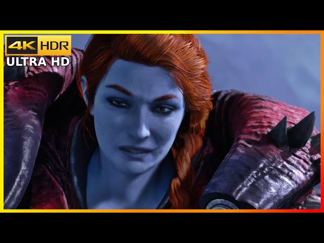 ALL LADY HELLBENDER SCENES [4K HDR 60fps] Marvel's Guardians Of The Galaxy Game Cutscenes