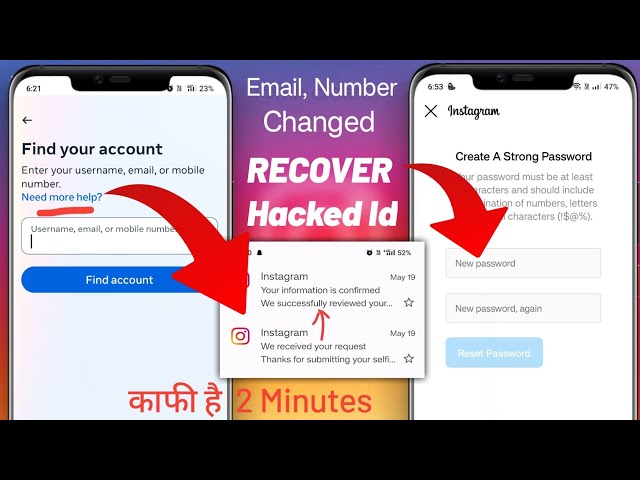 How to Recover hacked Instagram account 2024 | Hacked Instagram Account Ko Wapas Kaise le Without 📞✉