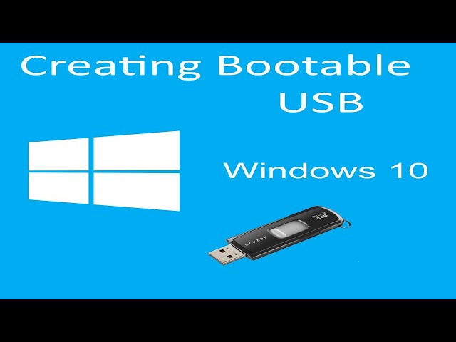 How To Create a Bootable Windows 10 Media Installation On a USB Flash Drive