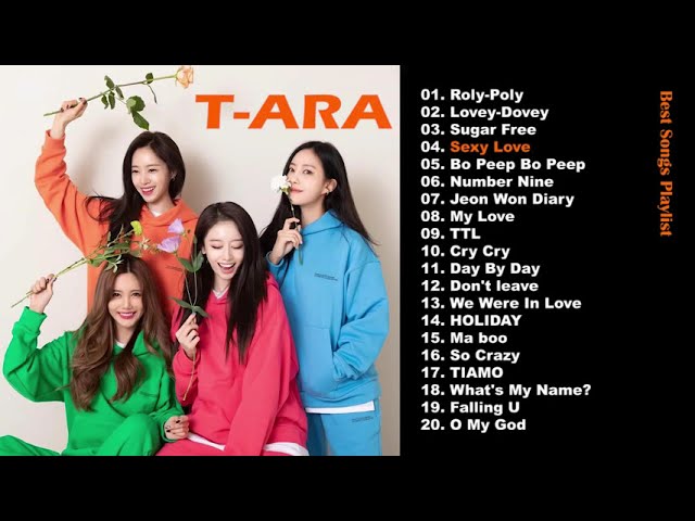 T-ARA 티아라 Best Songs Playlist 2021