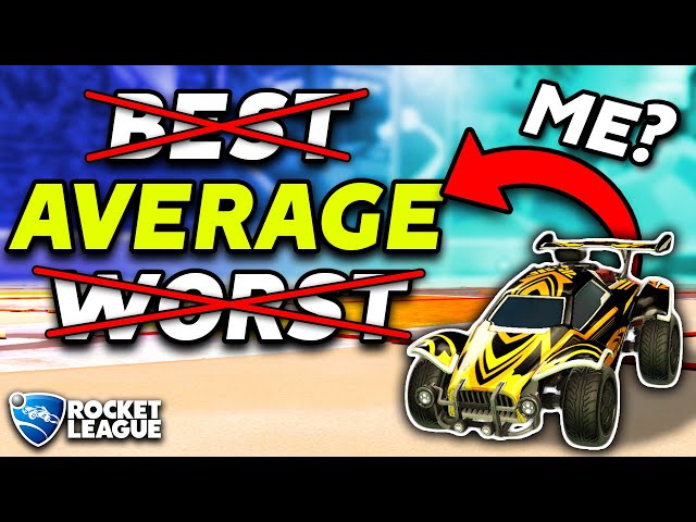 Rocket League, but the MOST AVERAGE player wins