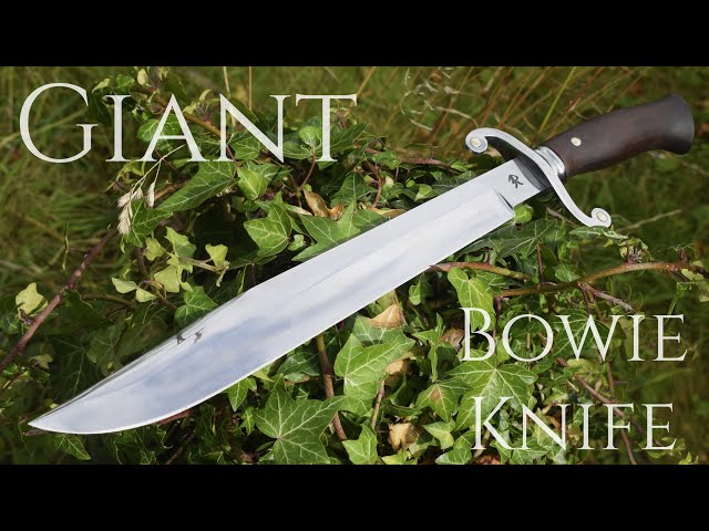 Knifemaking - Forging a Giant Bowie Knife