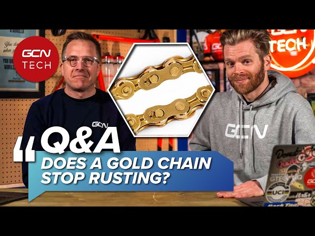 Bike Packing Maintenance & Rusting Gold Chains | GCN Tech Clinic