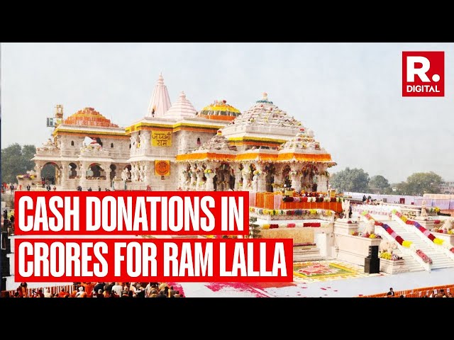 How Much Cash Donation Has Ayodhya Ram Mandir Received In 2-3 Days
