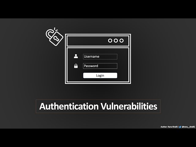 Authentication Vulnerabilities | Complete Guide