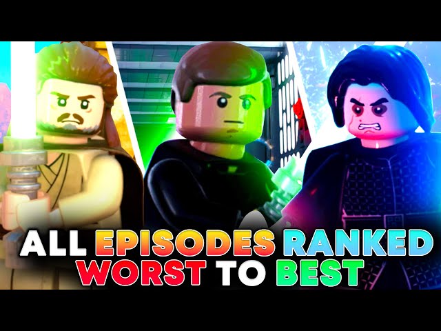 The Episodes of LEGO Star Wars: The Skywalker Saga Ranked from Worst to Best