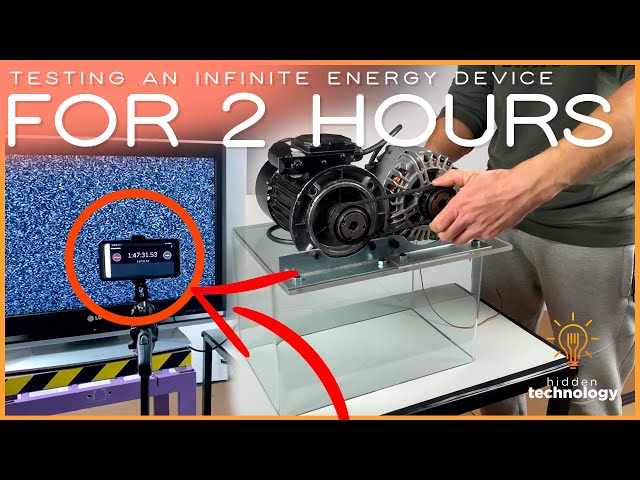 Testing an Infinite Energy Generator for 2 Hours | Liberty Engine #4