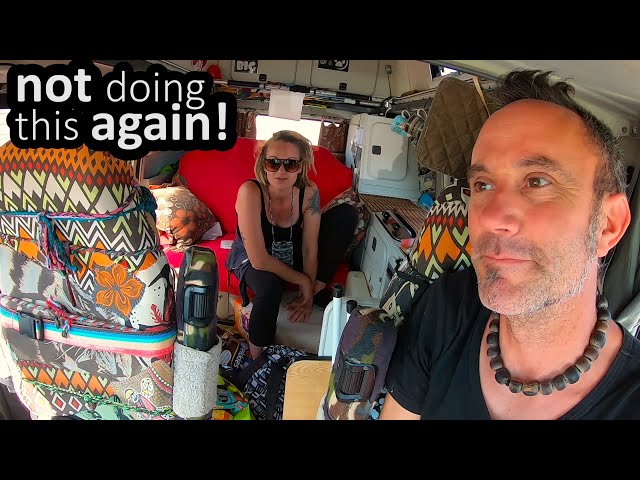 WE DON'T FEEL SAFE GOING OUT - VAN LIFE in SPAIN