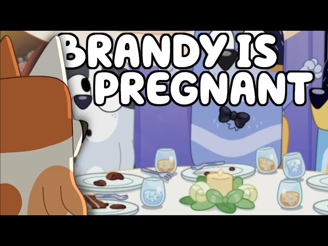 Why is Everyone Saying Brandy Being Pregnant is Bad? (Bluey The Sign Trailer)