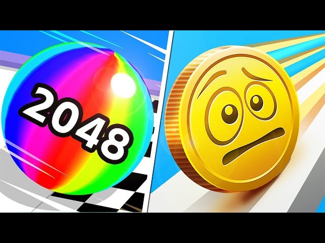 Ball Run 2048 | Coin Rush - All Level Gameplay Android,iOS - NEW APK UPDATE