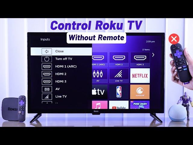 How to Control Roku TV Without Remote!