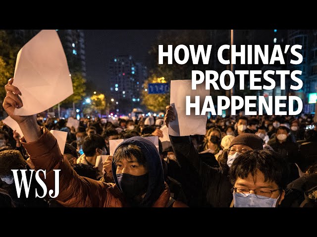 How China’s Biggest Protests in Decades Unfolded Over Five Days | WSJ