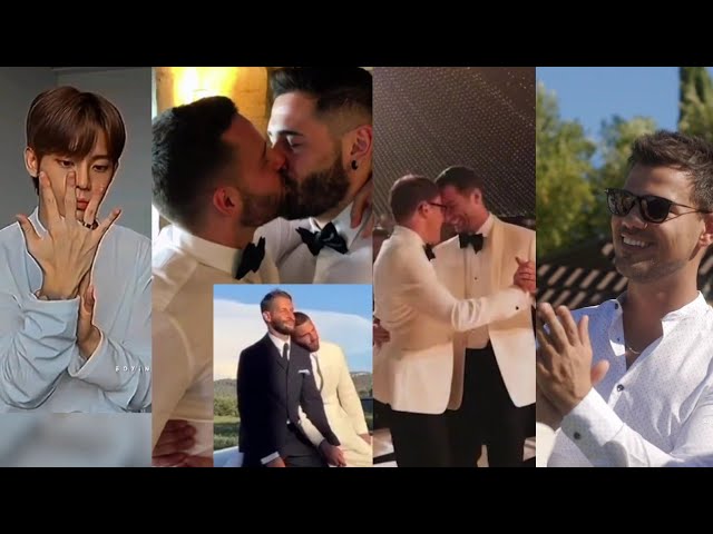Gay wedding  💑  bl cuz love is love