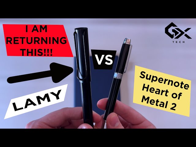 LAMY or Heart Of Metal 2? - BEST Stylus for Supernote A6X2 Nomad?