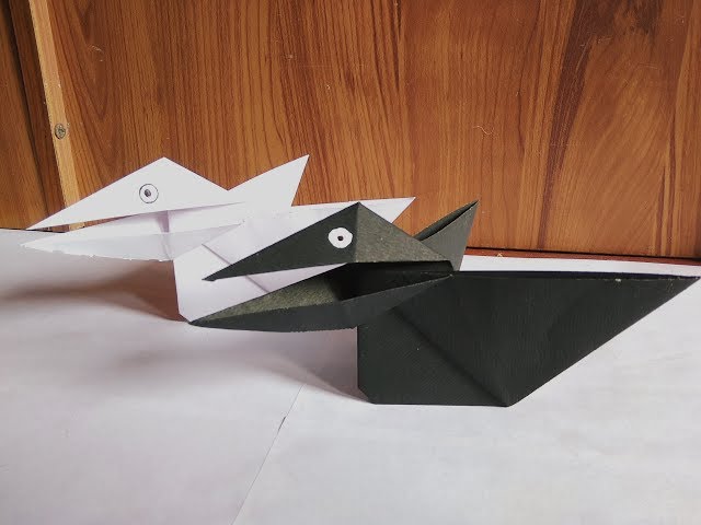 How To Make Origami Crow