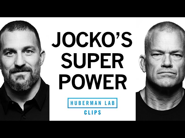 Jocko Willink Shares His Super Power: Detachment | Jocko Willink & Dr. Andrew Huberman