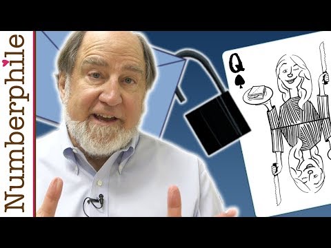 Dealing Cards with Cryptography (with Ron Rivest) - Numberphile