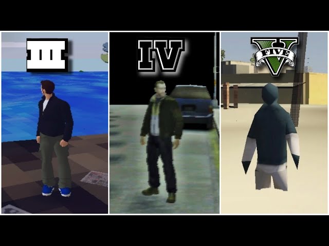 PLAYING ALL GTA WITH CALCULATOR GRAPHICS ( 2001 - 2022 )