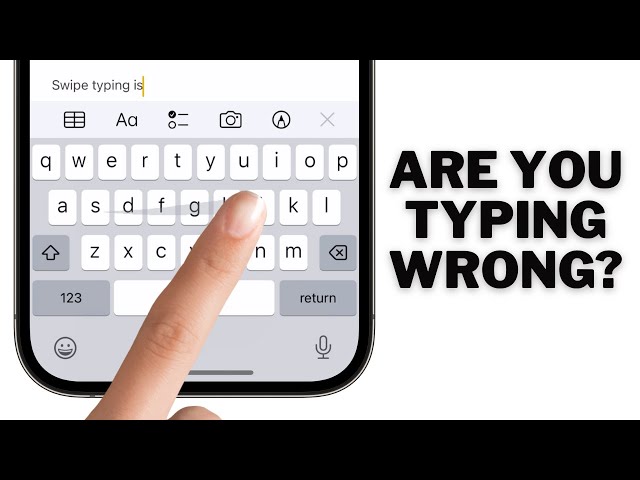 Hate the iPhone keyboard? Watch these 13 tips!
