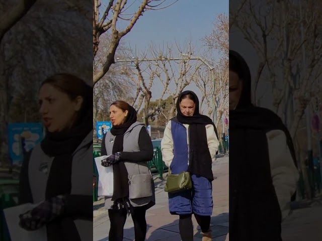 People in the Street IRAN/ TEHRAN #shortsvideo #walkingtour #iran
