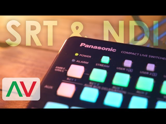 Panasonic HSW10 - Compact Switcher with SDI, HDMI, NDI & SRT