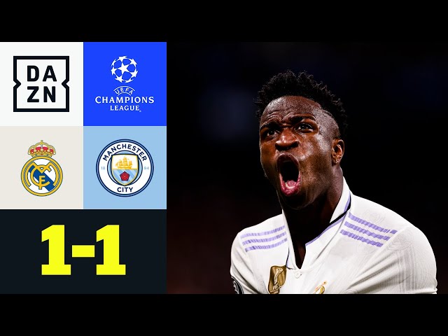 Vinicius vollendet Camavinga-Traumlauf: Real Madrid - Manchester City | UEFA Champions League | DAZN