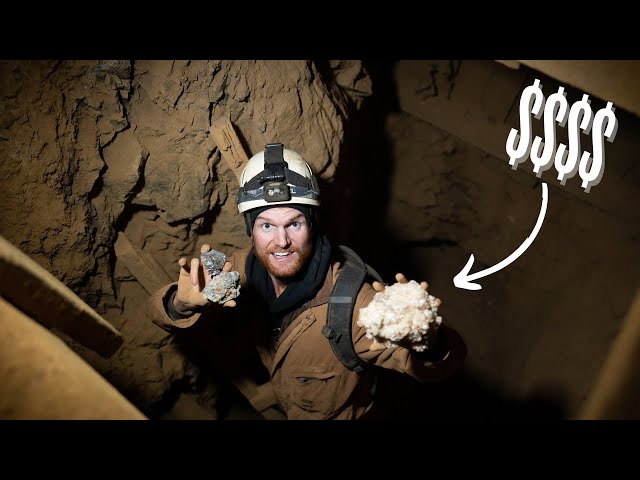 Going Deep In An Abandoned Mine For Priceless Minerals!