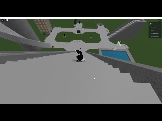 POV: you decide to fall down the stairs (roblox edition)