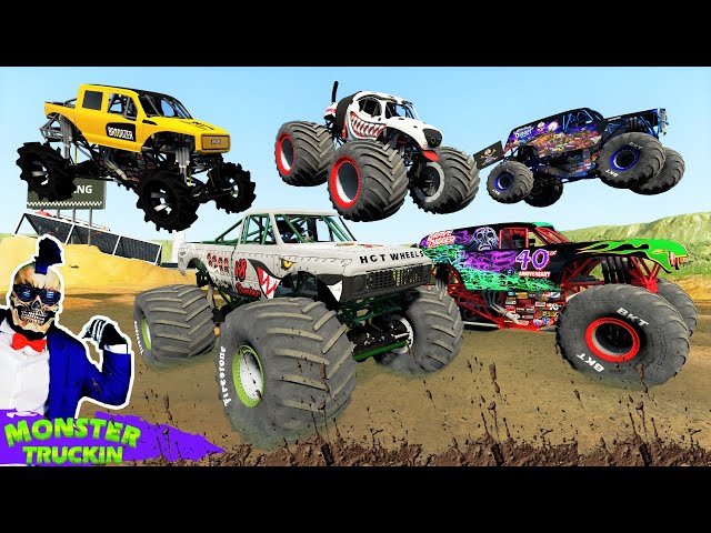 Monster Truck Mud Battle #13 | BeamNG Drive | Mace Mace Tv