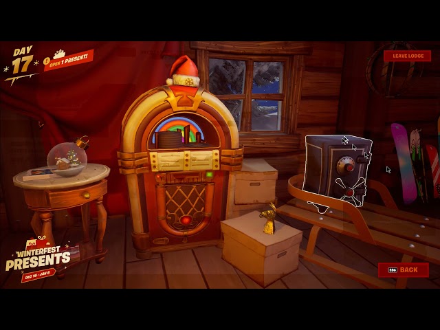Fortnite - Where to Find the Last Winterfest Gift in Chapter 3 Season 1