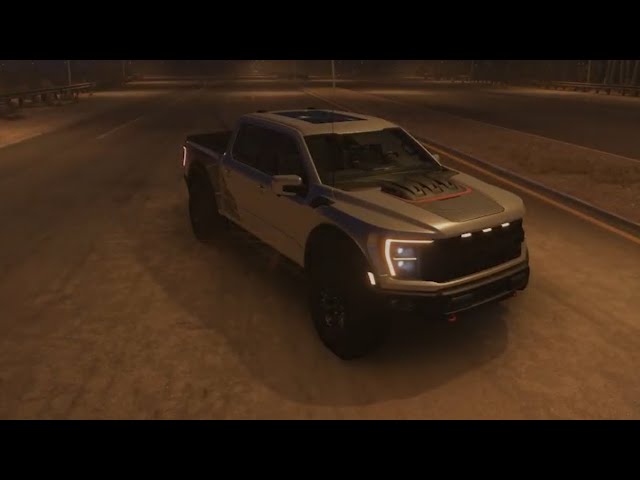 Driving my ford Raptor R for the first time in Forza horizon 5