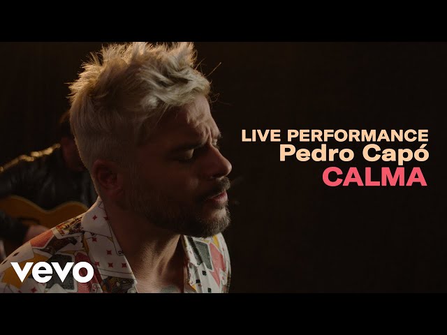 Pedro Capó - "Calma" Live Performance | Vevo
