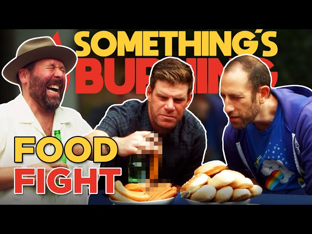 Ari Shaffir, Steve Rannazzisi and the Big League BBQ Tailgate | Something's Burning | S1 E15