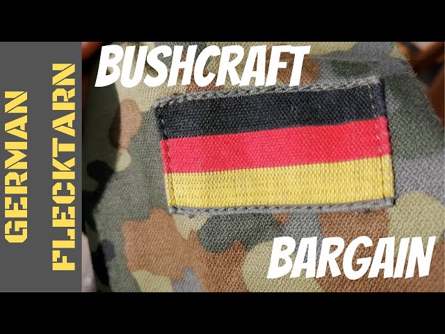 German Army Flecktarn Parka | Polycotton jacket bargain