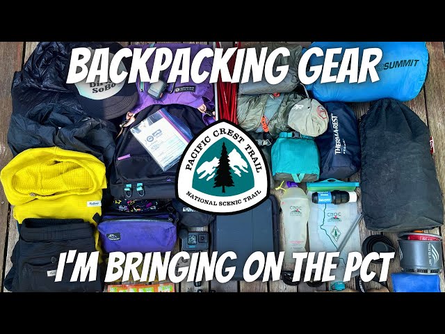 Backpacking Gear I’ll Be Using on the Pacific Crest Trail This Year | PCT 2023