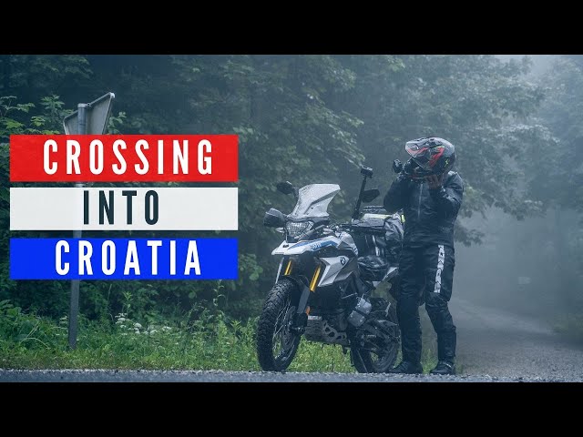 Crossing into Croatia Ep. 10 | Germany to Pakistan and India on Motorcycle BMW G310GS