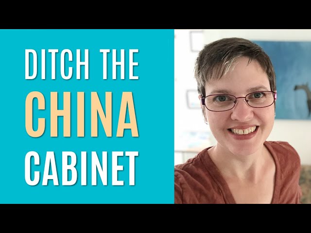It's time to get rid of your china cabinet!