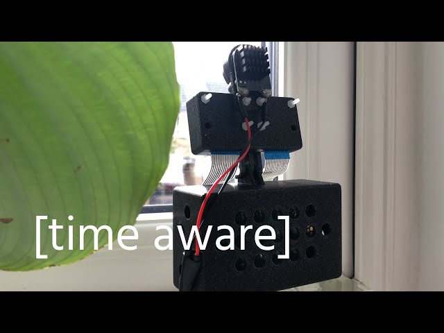 Eye of the Pi: a time aware streaming camera