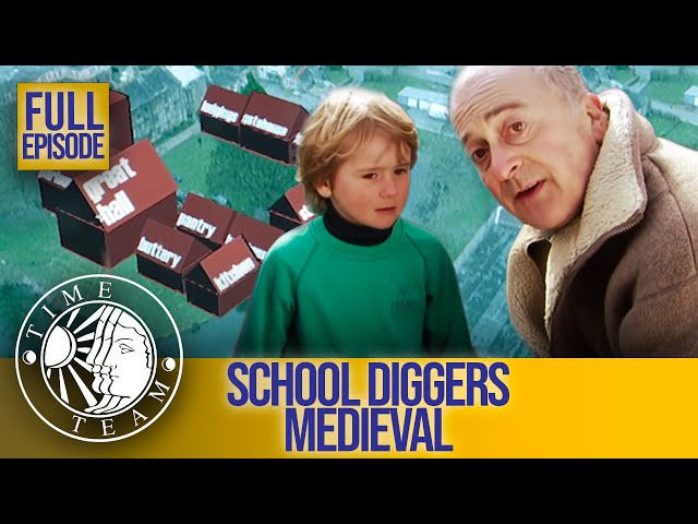 School Diggers Medieval (Hooke Court) | Time Team