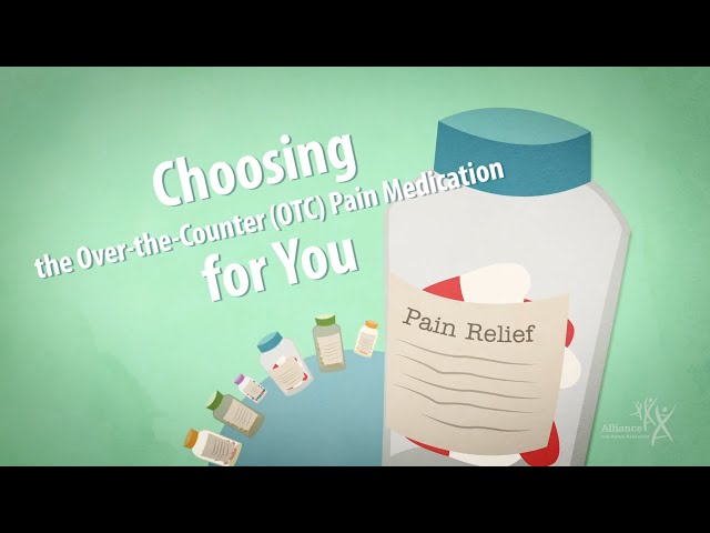 Choosing the Over-the-Counter Pain Medication for You