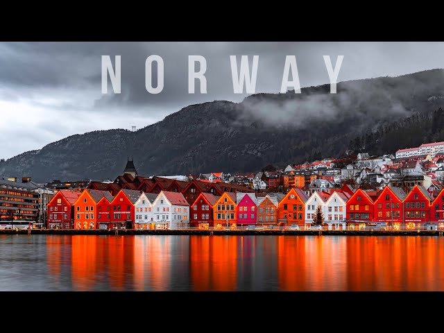 Norway, Vestfold & Oslo 🇳🇴 | 4K 60fps HDR l ❄️ Walking Tour