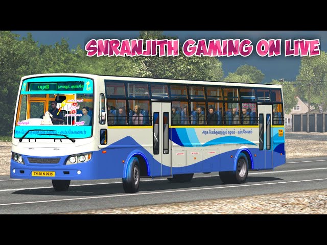 🔴Euro Truck Simulator 2 (ETS 2) MOD DRIVE | TNSETC MOD | snranjith gaming