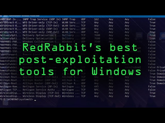 Using RedRabbit's Best Pentesting & Post-Exploitation Tools on Windows [Tutorial]