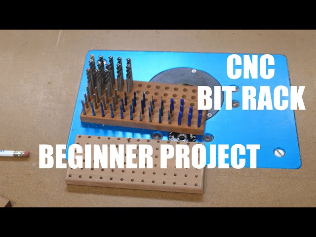 CNC Bit Rack Beginner Project