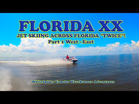 Ockeechobee WaterWay - Jet skiing ACROSS Florida TWICE!