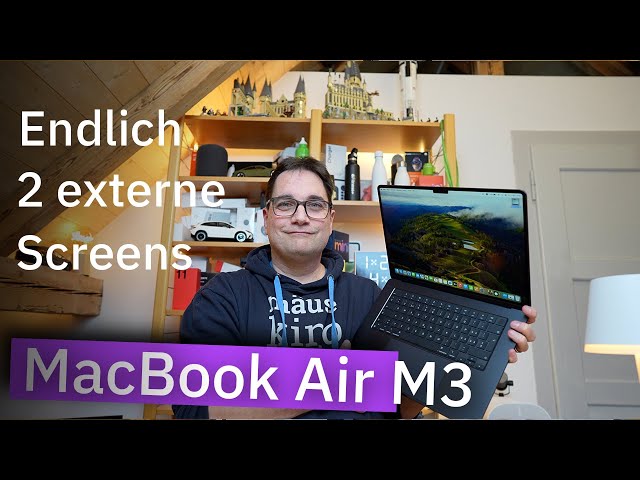 MacBook Air mit M3 ausprobiert & Vergleich mit MacBook Pro - Wer braucht noch ein Pro ?