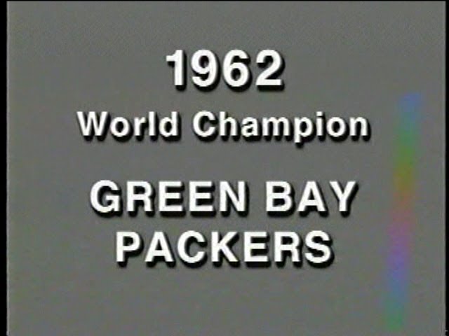 1962 Green Bay Packers highlights