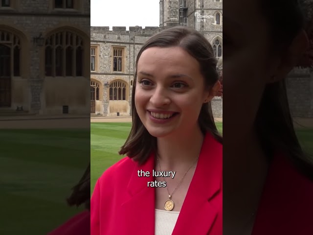Laura Coryton made MBE at Windsor Castle